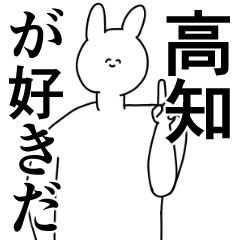 [LINEスタンプ] 高知県や高知さんが好きな人が送るスタンプ