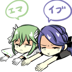 [LINEスタンプ] なかよしっこ2