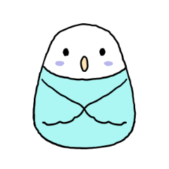 [LINEスタンプ] 四種のセキセイインコ