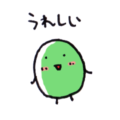 [LINEスタンプ] そらまめ茹太郎 1.01