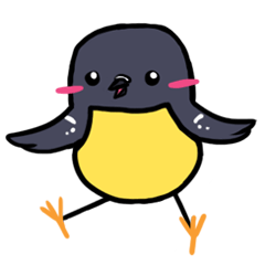 [LINEスタンプ] ニュージーランドの鳥