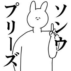 [LINEスタンプ] ソンウ◎に送るスタンプ/憧れ/好き