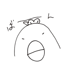 [LINEスタンプ] らくがきをしたやつ