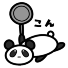 [LINEスタンプ] フライングパンダ