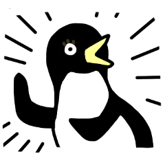 [LINEスタンプ] ペペンギンペンペングィンの画像（メイン）