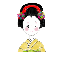 [LINEスタンプ] 可愛い舞子ちゃん