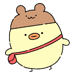 [LINEスタンプ] 帽子好きひよこピヨ