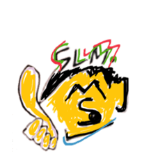 [LINEスタンプ] slm.くん。