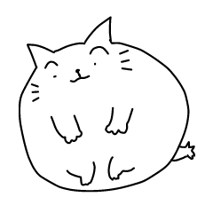 [LINEスタンプ] まるねこくん